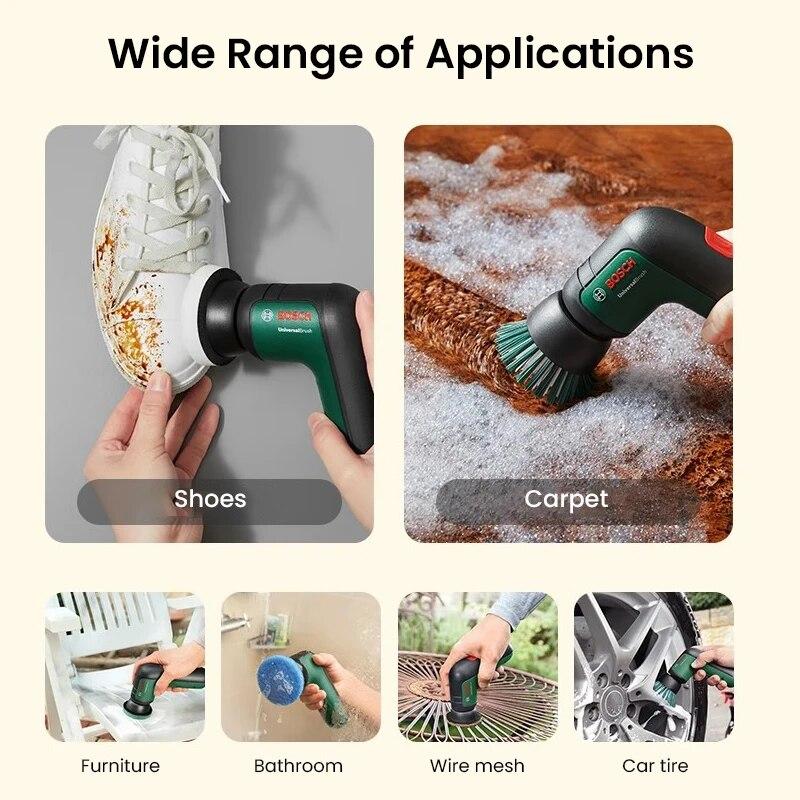 Bosch Cleaning Sponge Brushing Accessory for Bosch Universal Cleaning Brush Without Electric Cleaning Brush