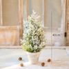 Christmas Snow Artificial White PE Tree Decoration Decor Home Party New Year Scene Shooting Ice Sculpture Museum Decoration Tree