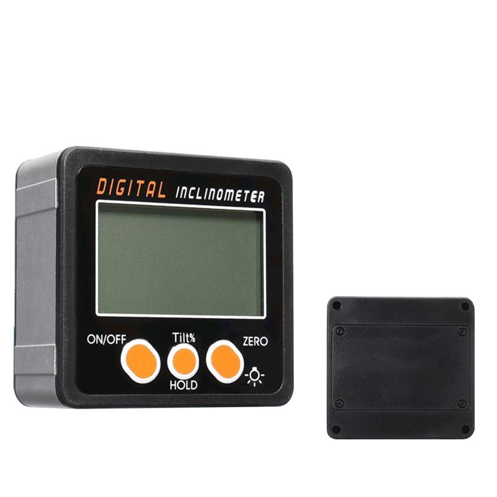 IP54 Electronic Protractor Digital Inclinometer Bevel Box Angle Gauge Meter Magnets Base Measuring tool
