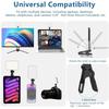 Portable Mini LED Selfie Fill Light 3 Modes Adjustable Brightness USB Rechargeable Lamp for Phone Computer Live Video Makeup