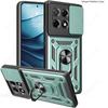 Slide Lens Armor Funda for Tecno Spark 30 Pro 4G Case Magnetic Rotate Ring Stand Holder Cover for Tecno Spark 30 Pro 4G Case