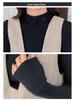 Maternity Fashion: Korean Loose Woolen Overall Skirt & Sweater Set for Autumn/Winter