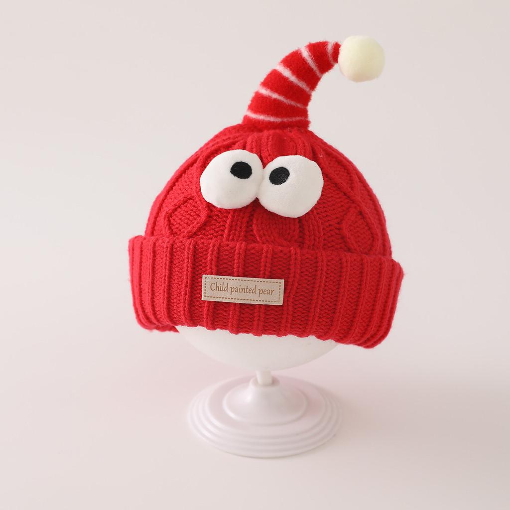 Baby Winter Knit Hat With Cartoon Animal Design For Toddler Boys Girls Warmth