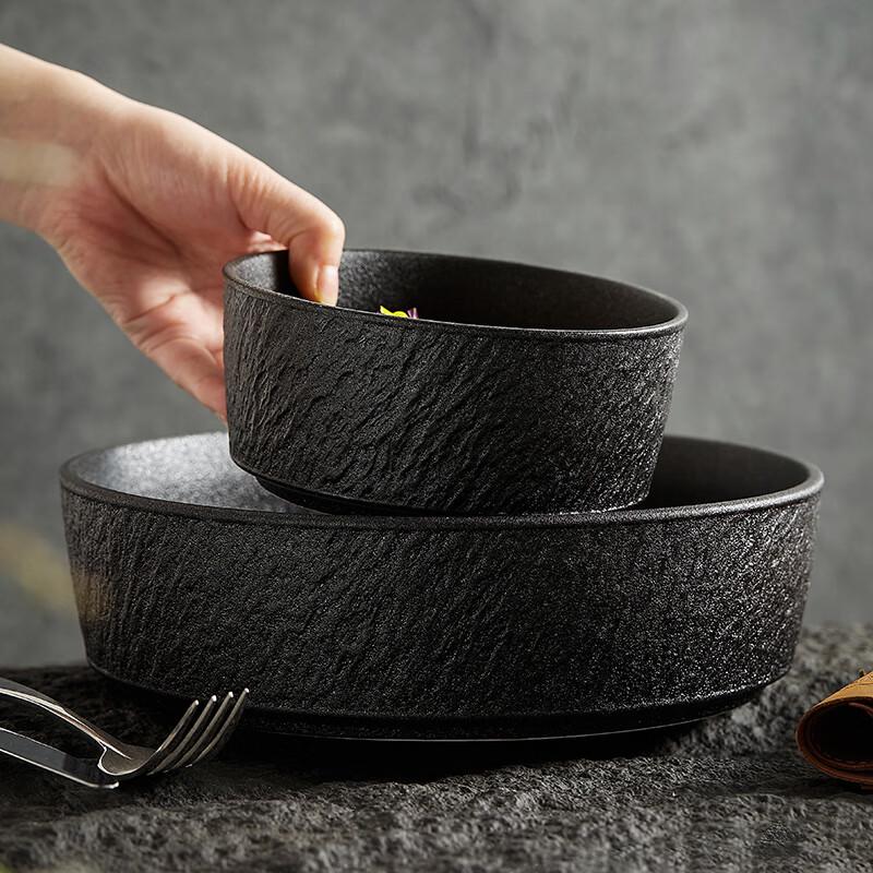 Naijiang 10-Zoll Japanischer Stil Keramik-Suppenschüssel