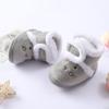 Kleinkinder Neugeborenes Baby Schnee Aufdruck Weiche Sohle Stiefel Prewalker Warme Schuhe