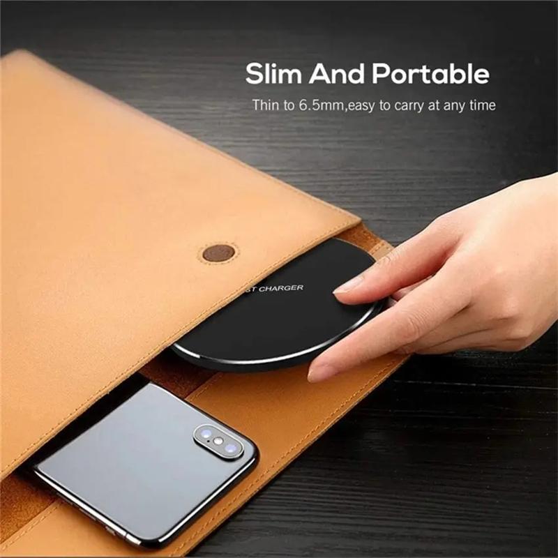 30W Wireless Charger For iPhone 16 15 14 13 12 Pro Max Induction Fast Charging Pad Dock Station For Samsung Galaxy S25 Ultra Xiaomi Huawei