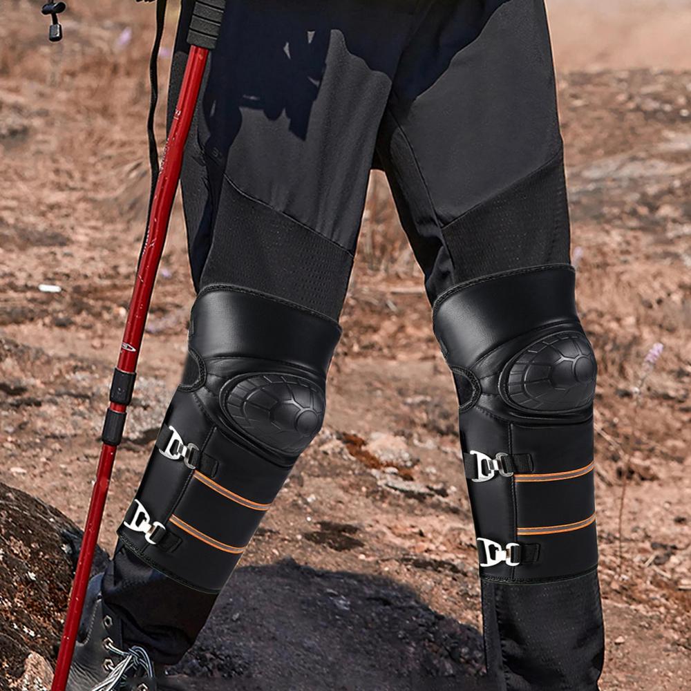 Mountain Bikes Knee Pads Waterproof Motorcycle Leg Guards Dirt Bikes Knee Guards Thickened Winter Knee Pads Motorcycle