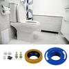 Completes Toilet Flange Fixing Set with Seal & Screws Toilet Mounting Flange Gaskets for Bathroom Upgrades & Repairs