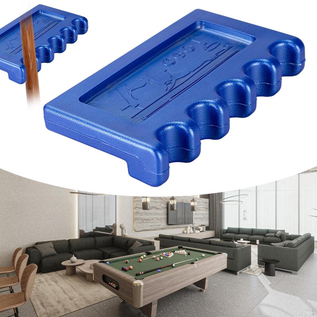 5 Löcher Pool Queue Halter Queues Klaue Billard Stock Ständer Ablage für Heim-Enthusiasten