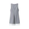European and American Women's Sleeveless Boat Neck Short Dress - Simple, Fashionable Spring New Arrival