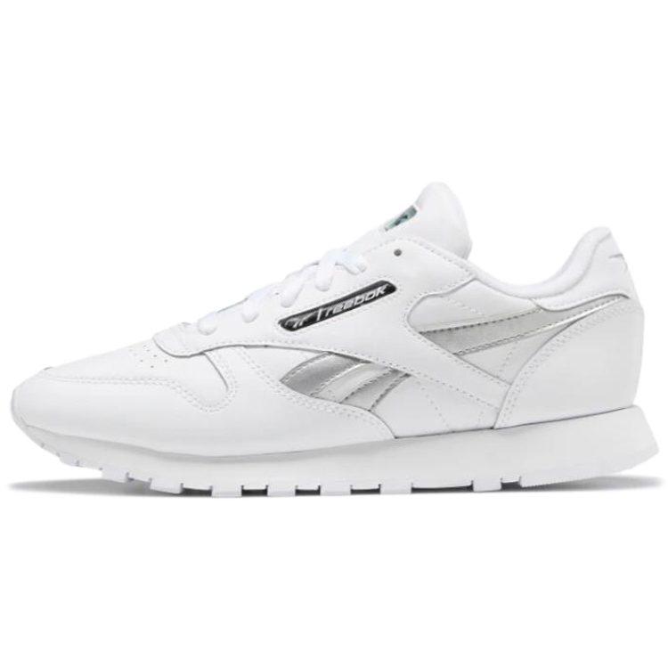 Reebok Wmns Classic Leather `White Silver