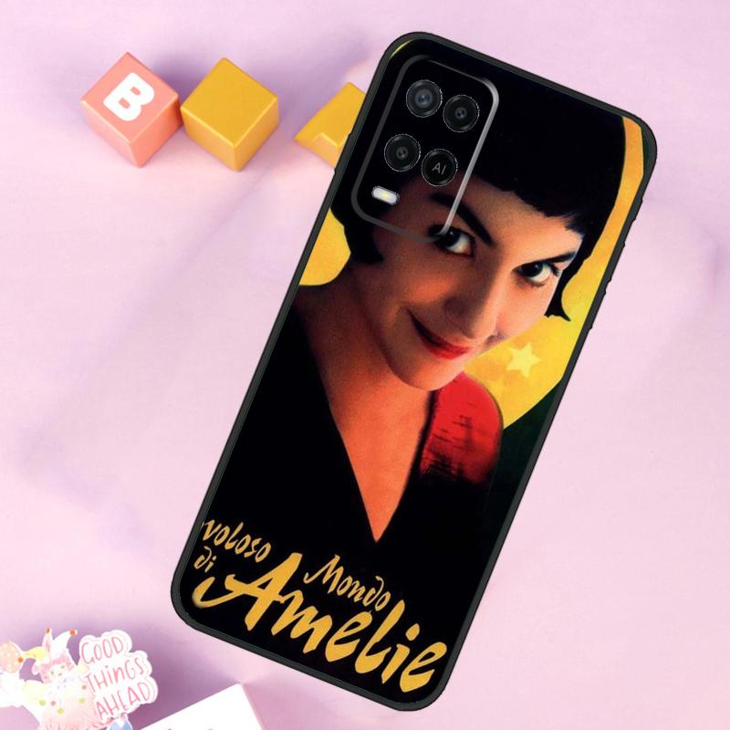 Amelie Poster Classic France Movie Case For Oppo A6 A5 Pro A15 A16 A76 A96 A17 A57 A98 A58 A78 A18 A38 A54 A74 A94 A40 A60 A80