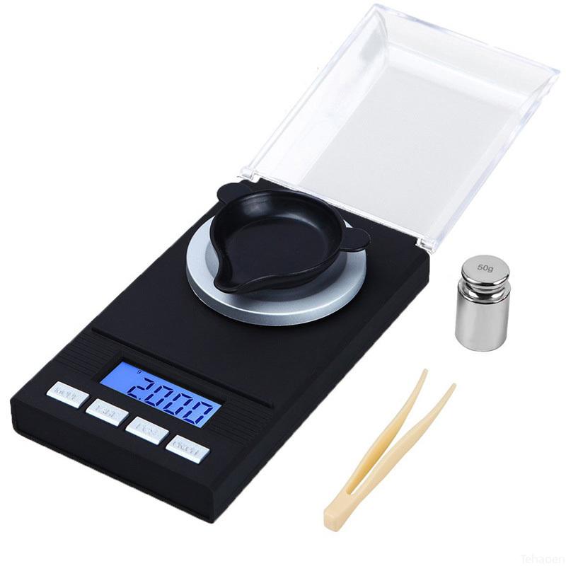 100g Mini Digital Scale 0.001g High Precision Scales Pocket Electronic Balance Professional Milligram Weighing For Jewelry Gold