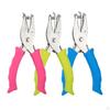 Paper Hole Punch, Hand Held Punch for Circle Holes, Heavy Duty Tool,