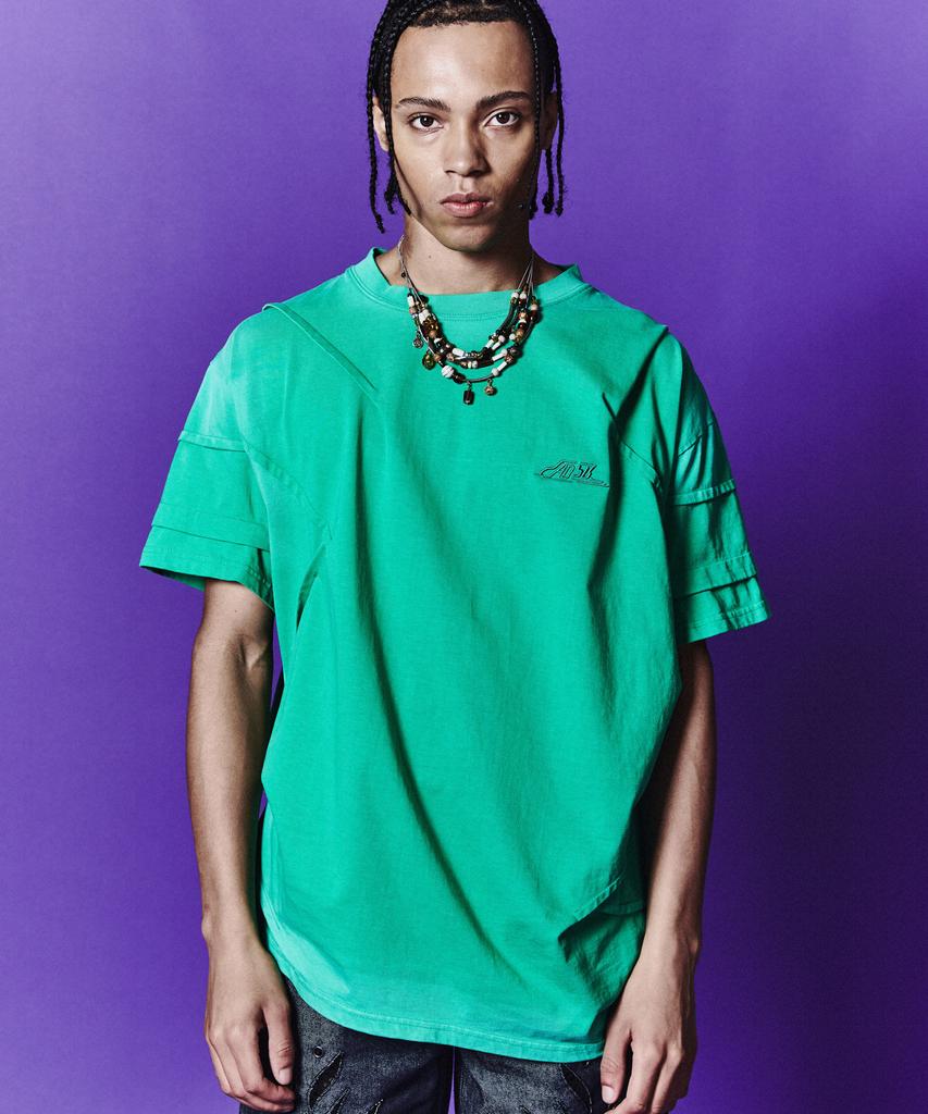 ADSB ANDERSSON BELL Madro Gradient T-Shirt Atb1079M(Green)