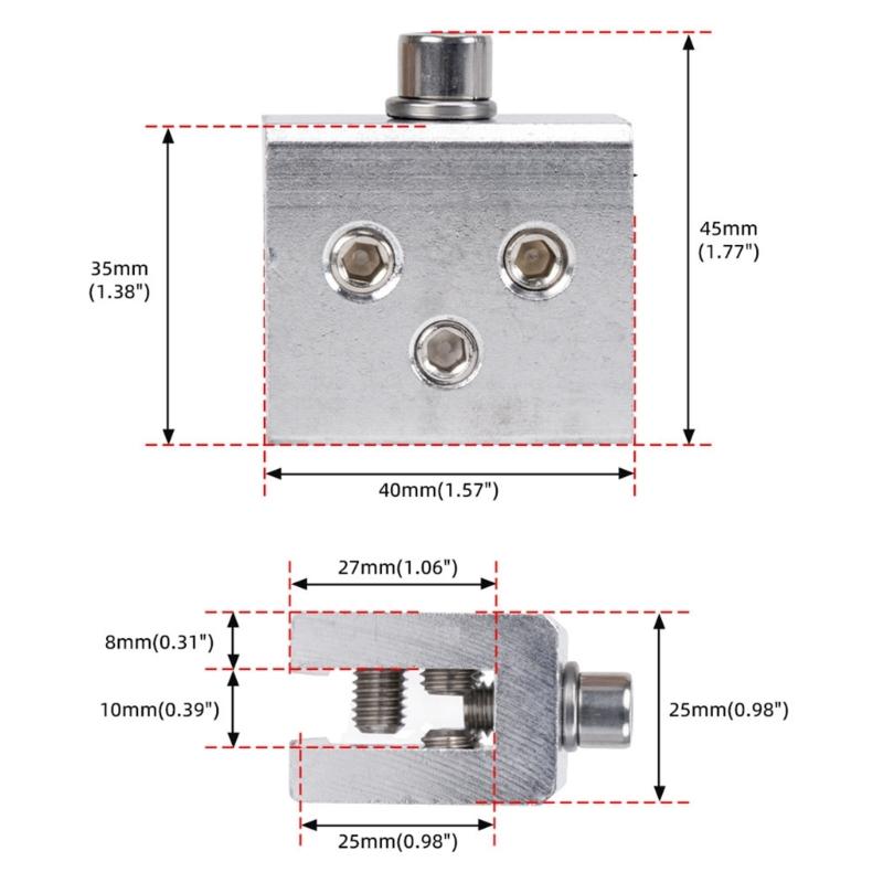Strong Metal Roof Clip Works With Sun Racks And Ice Management Systems Easy To Install