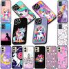 Phone Cover for Apple iPhone 13 12 Mini XS 11 Pro Max 7 8 Plus XR SE 2022 2020 SE3 Case Rainbow Unicorn Anime Cartoon Horse