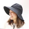 Basic Enchi Teflon Rain Certified Level Highest UV Safari Rain Stays Dry In the One Size Fits Black Hat, Water-Repellent, 5, Standard, 99.9%