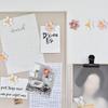 New Floral Pushpins - Decorative Resin Flower Thumbtacks For Photo Walls & Office Supplies