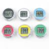 1ks Mini vodotěsné motocyklové kolo Sticky Digital Display Hodiny Hodinky Motocykl Dekorace Příslušenství interiéru auta