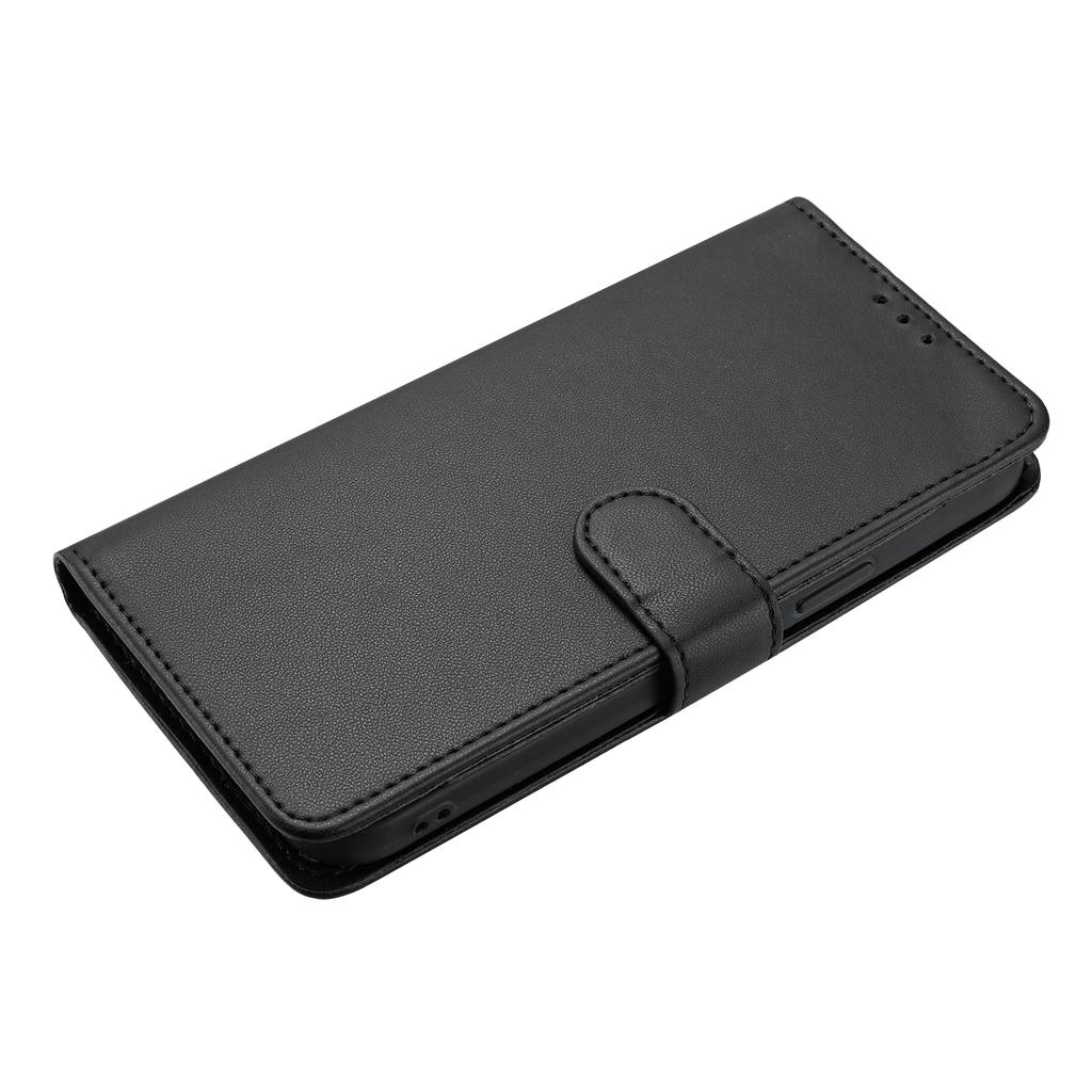 For Honor 400 Lite 5G Wallet Case with Strap/Multiple Card Slots Solid Color Leather Stand Phone Cover