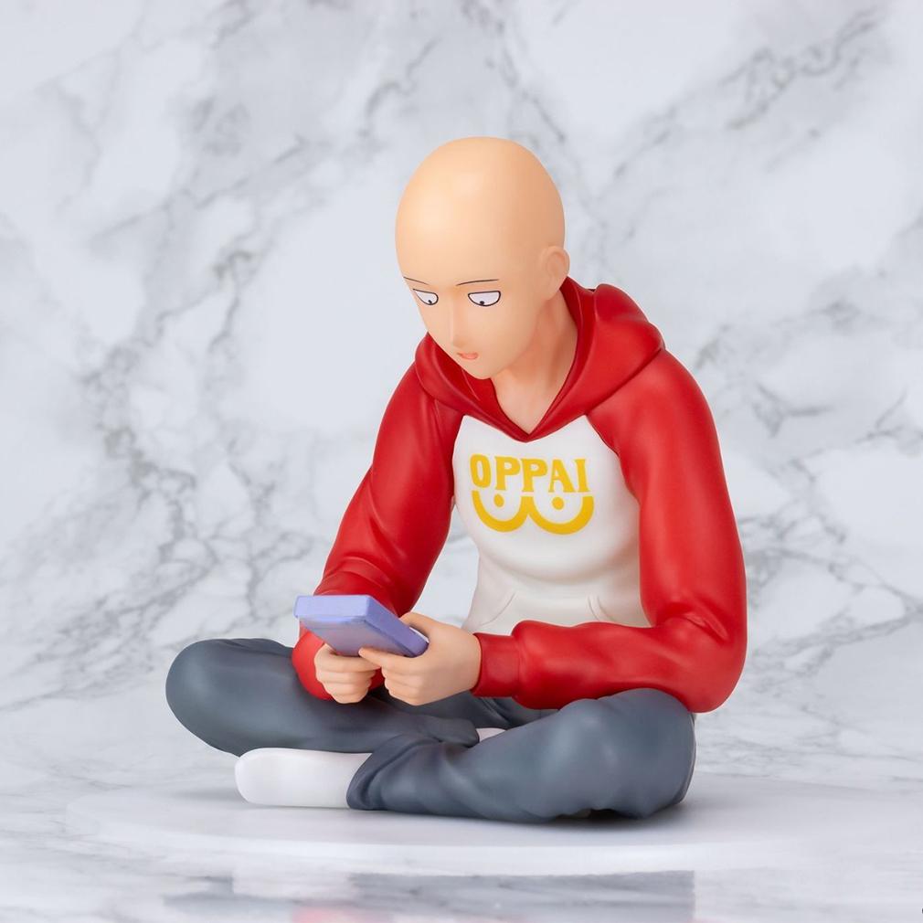 Anime Figure Saitama Figure Caped Baldy Bald Saitama Genos action Figure Standing Model Toy Static Collection Desktop Ornaments