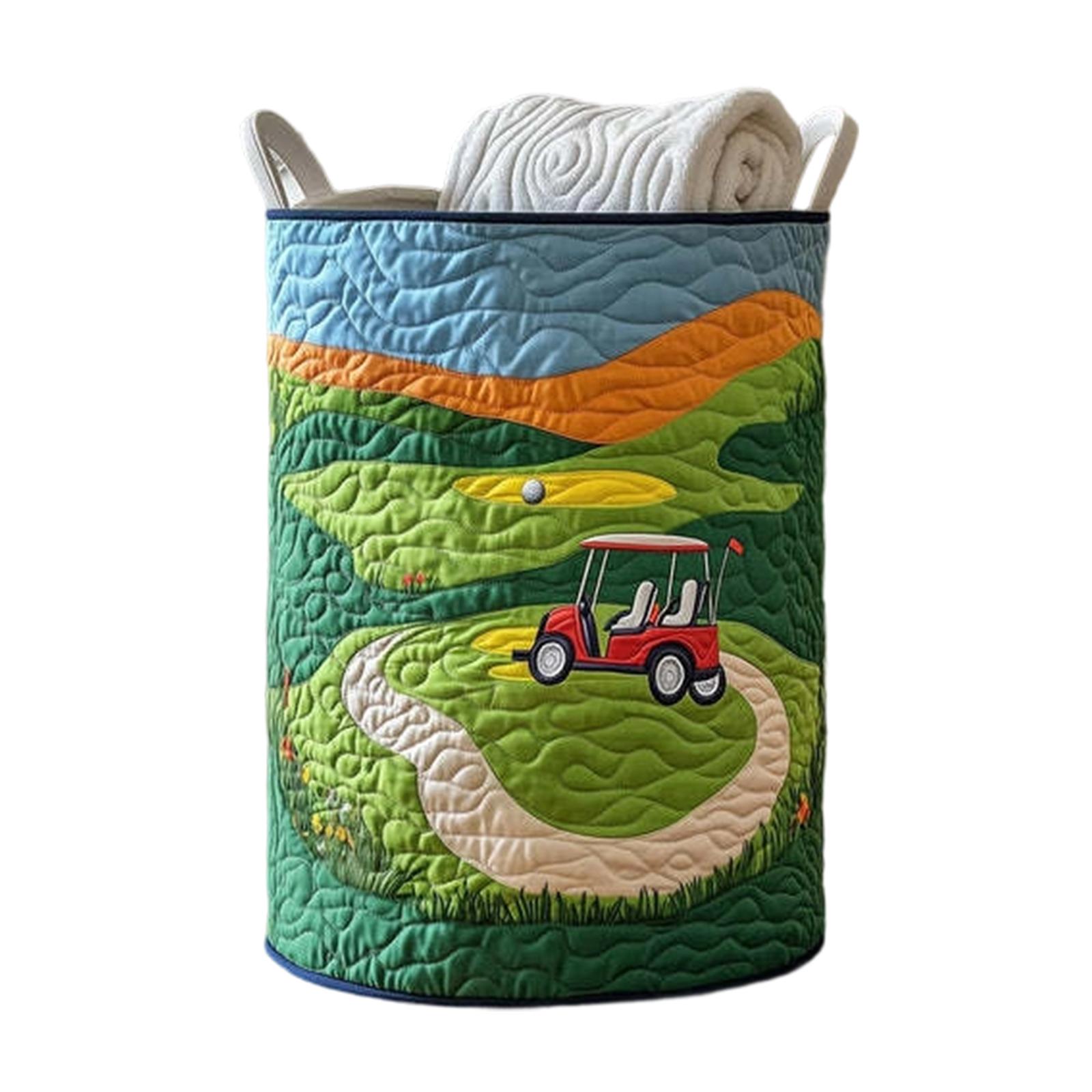 Round Laundry Basket, Home Storage Basket, Dirty Clothes Basket, Storage Basket, Fabric Storage Basket, Large Capacity Storage. One Size