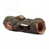 1PC Aquarium Decoration Ornament Gray Hollow Trunk Fish Tank Decoration, Log Decoration Aqua Resin Tree Branch, Hollow Tree