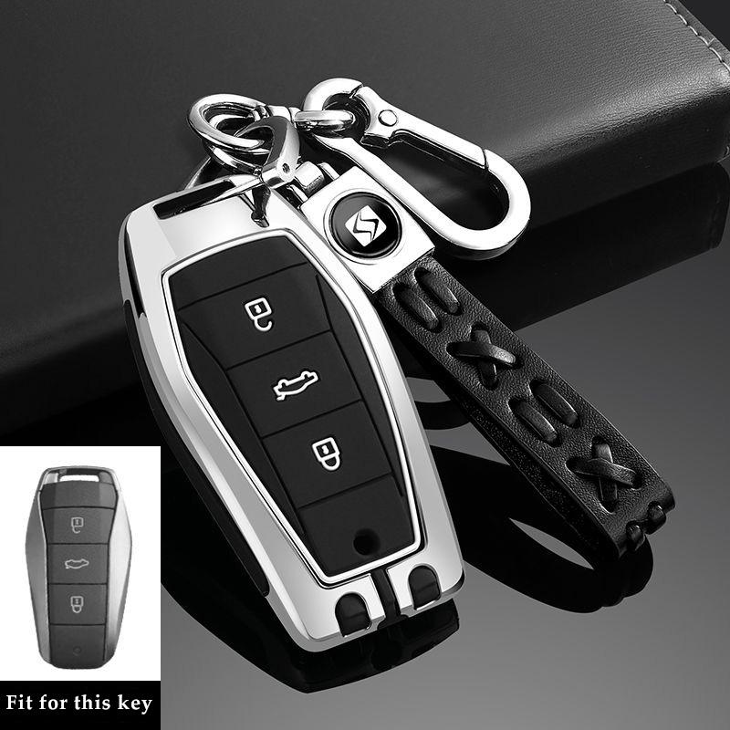 Car Key Case For Jac Js6 Js8 Js4 Sol Sehol Qx E10X E30X E50A X4 X8 X6 T8 T9 Plus A5 E40X E20X Keychain Cover Fob Accessories
