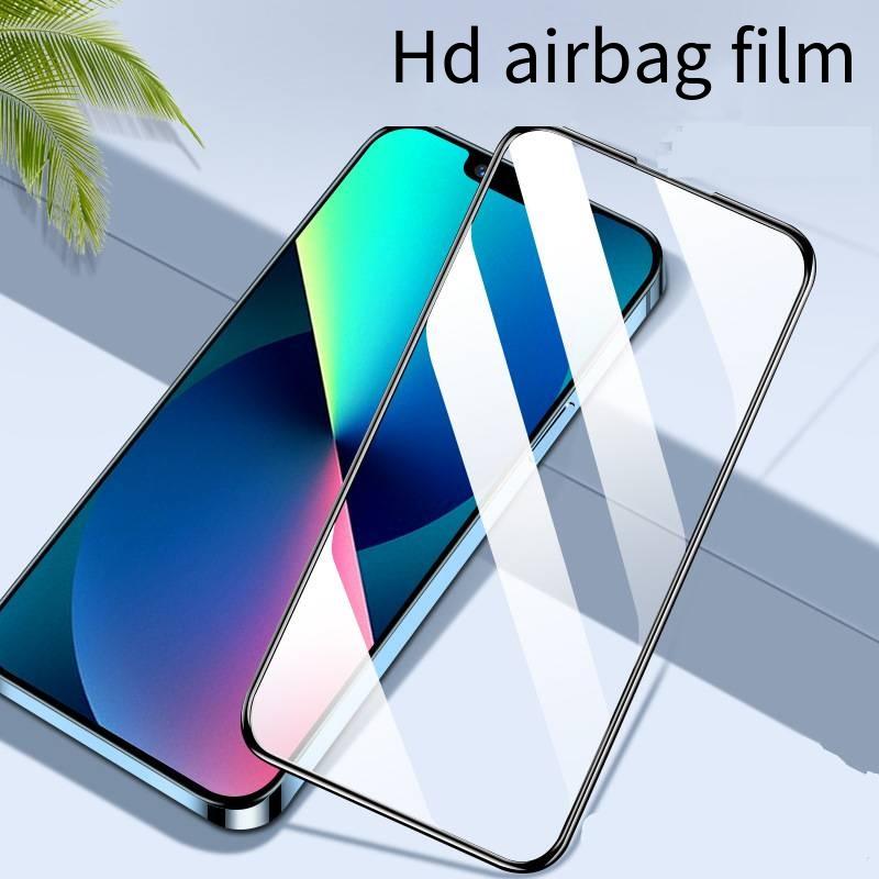 

Подушка безопасности Закаленное стекло Бампер Край Полное Покрытие Для iPhone 15 16 Pro MAX Plus Защитная Пленка для Защиты Экрана iPhone 15