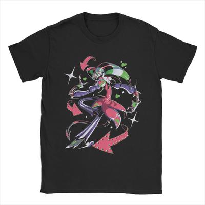 Awesome Fizzarolli Hazbins Hotels T-Shirts Men Round Neck Cotton T Shirt Short Sleeve Tees Plus Size Clothing