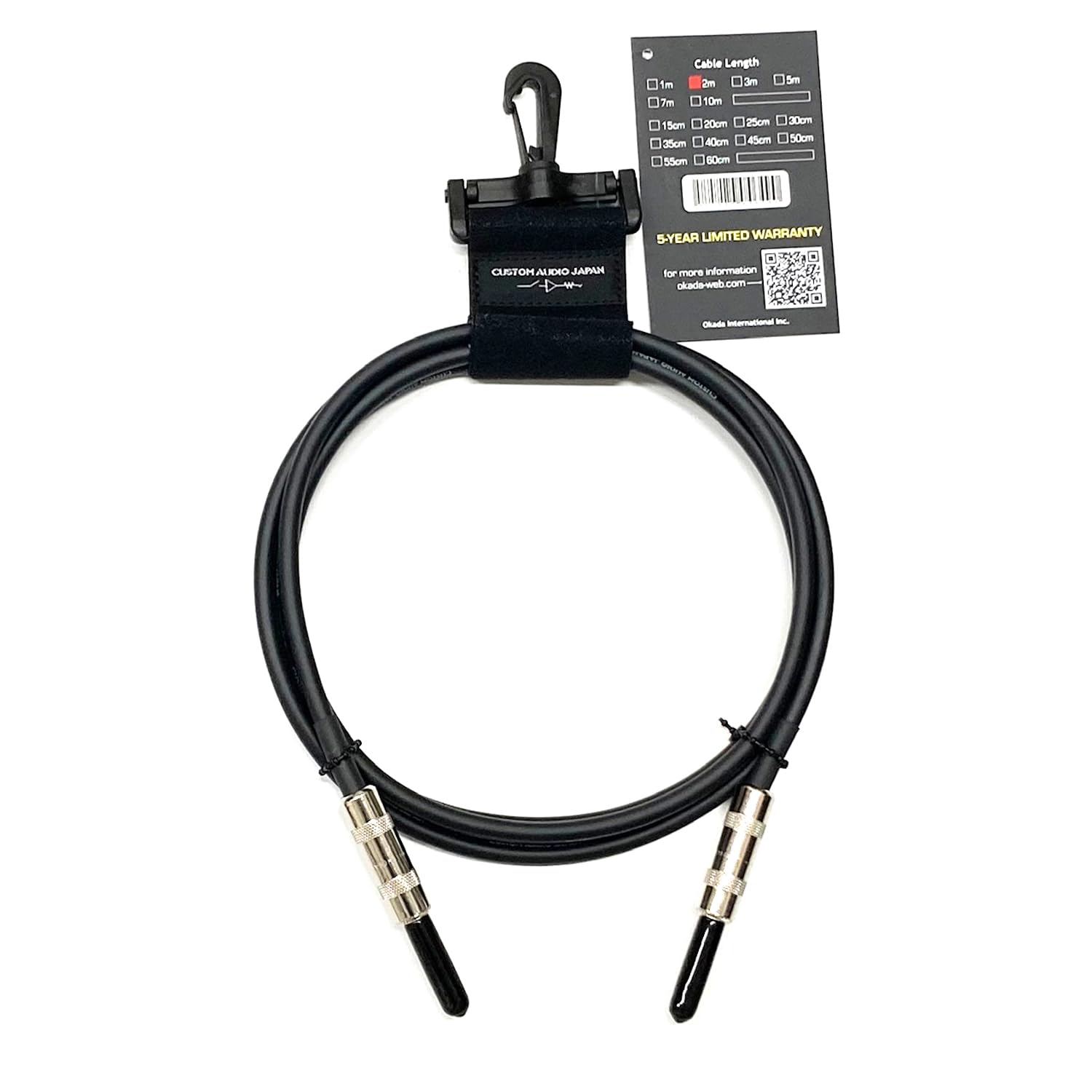 

CUSTOM AUDIO JAPAN Custom Audio Japan Guitar Cable Legacy Cable 2m 5YW (CAJ) I-I