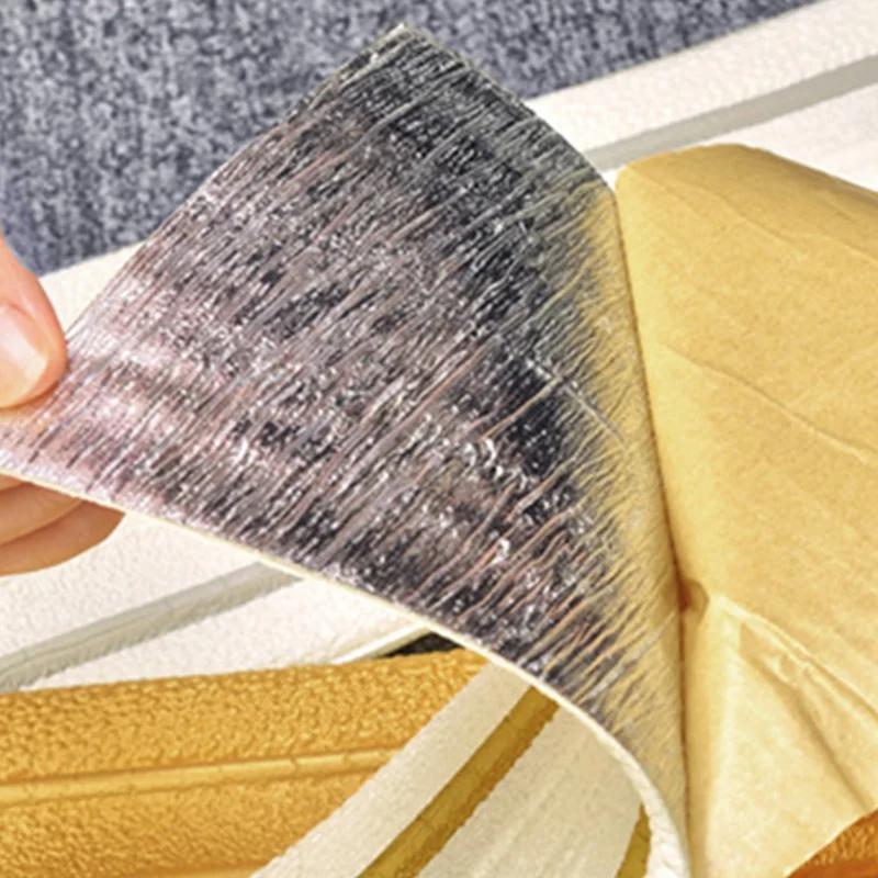 3D Self-Adhesive Foam Wall Panels - Decorative Molding for Ceiling/Baseboard Edges & Corner Trim (DIY Home Decor)