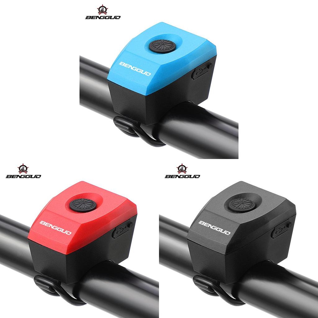 Bicycle Horn Tpc Rechargeable With Electronic Bell For Mountain And Road Bikes