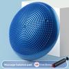 Yoga Balance Mat PVA Material Core Training Foot Stepping Air Cushion Semi-circular Balance Ball Thickened Exercise Equipment
