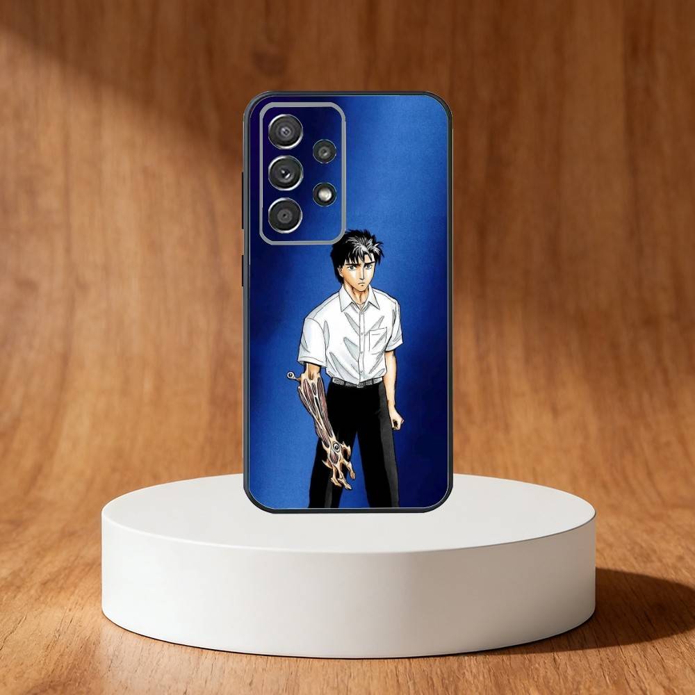 Anime P-Parasyte Phone Case For Samsung S25,S24,S21,S22,S23,S30,Ultra,S20,Plus,Fe,Note,10,9,5G Black Cover