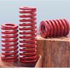 Creamily 1PCS Red Medium Load Die Mold Spring Press Spiral Stamping Compression Springs Outer Diam30mm Inner Dia15mm L25-50mm