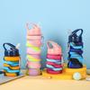 New 160g Retractable Silicone Camouflage Water Bottle Outdoor Folding Water Cup Sports Kettle