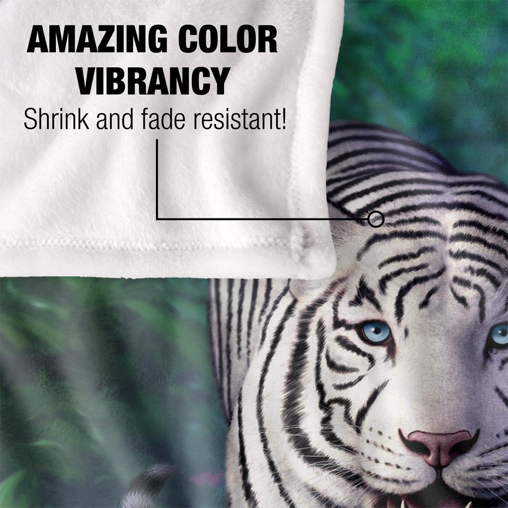 JQ Licensing Jlo Silky Tiger Supersoft Blanket