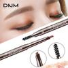 DNM Single 7-colour Double-ended Triangular Eyebrow Pencil with Brush for Natural and Easy Application for Beginners