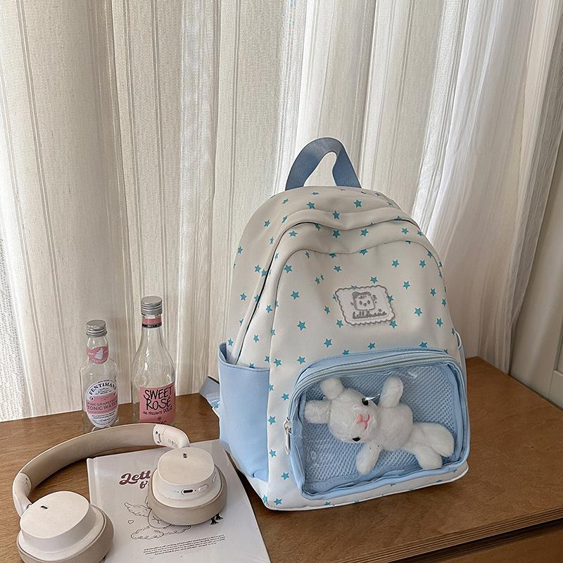 Junior High School Girls with Large Capacity Casual and Cute Japanese High Value and Durable High School Girls with Female College Students Backpack