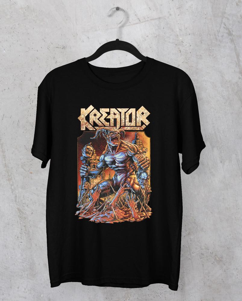 

Kreator band HOT NEW 2024 black t-shirt unisex All sizes XY508 Unisex T-Shirt L