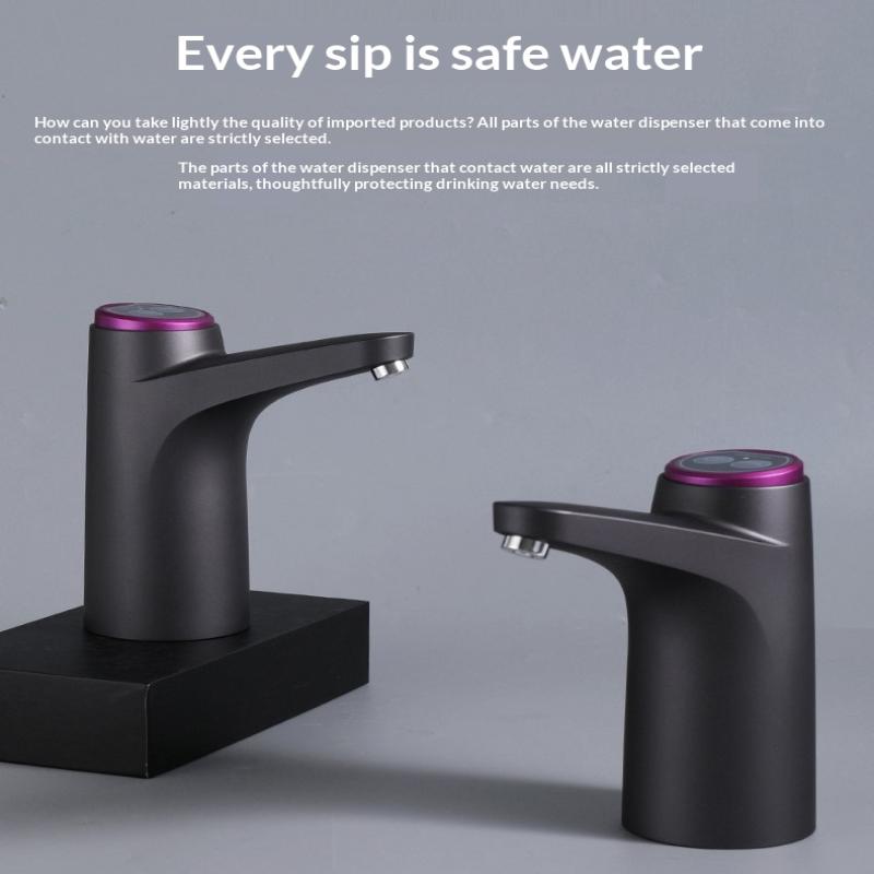 

Портативный 5-галлонный диспенсер для воды с USB-зарядкой, автоматический электрический насос для дома, офиса, использования на улице One Size