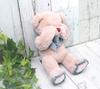 Take Off Peek-A-Boo Bear, Small, Pink Plush Toy with Music Box