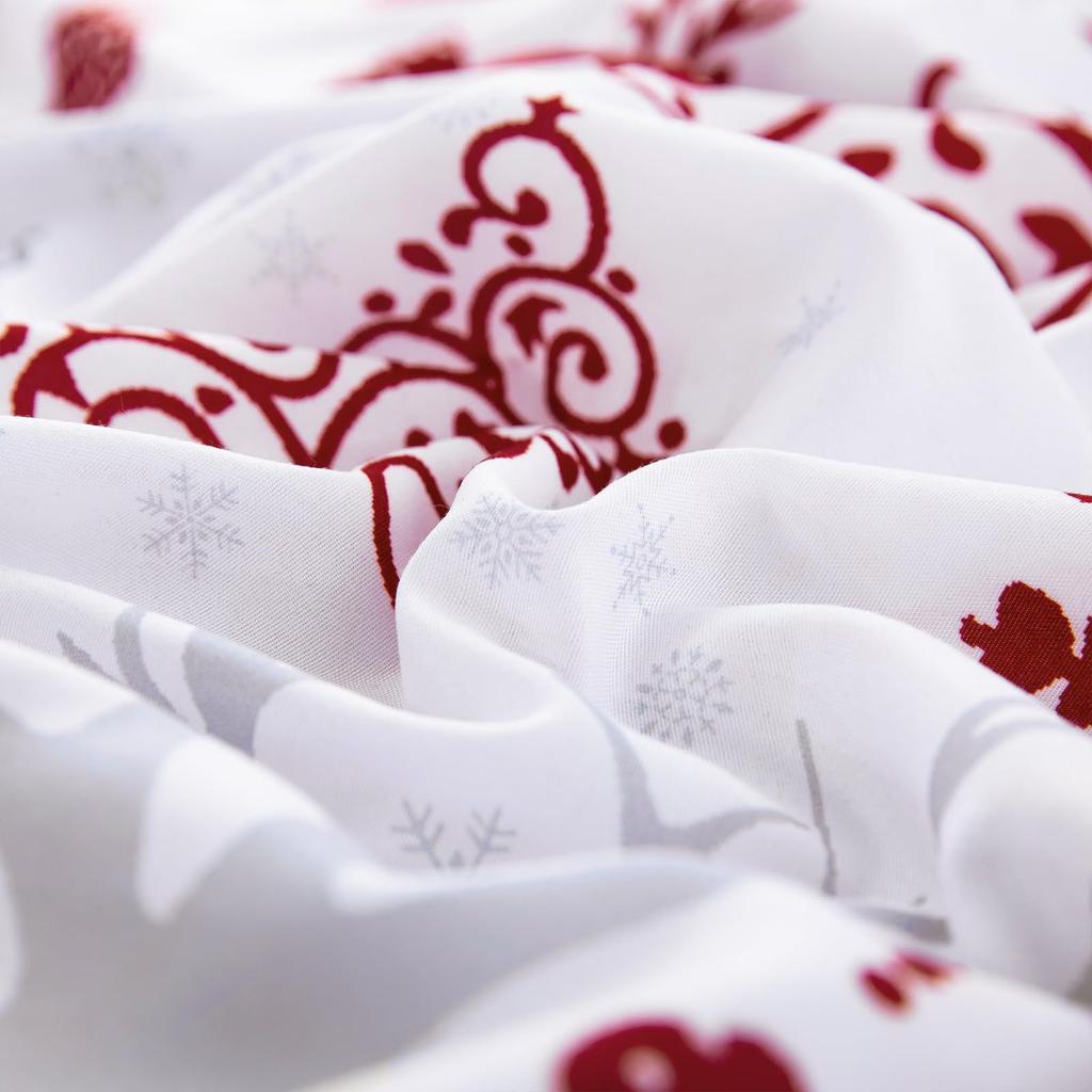 Christmas Tree Elk Pattern Bed Hat Four-Piece Bedding Set Bedroom Dormitory Bedding Decoration