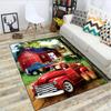 1Pc Truck Field Print Rug - home decoration Carpet For Living Room Bedroom Flooring Computer Chair Area Rug
