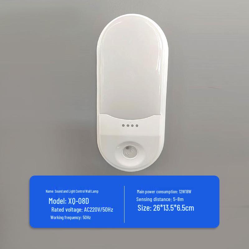 Waterproof LED Motion Sensor Emergency Light for Stairways and Garages