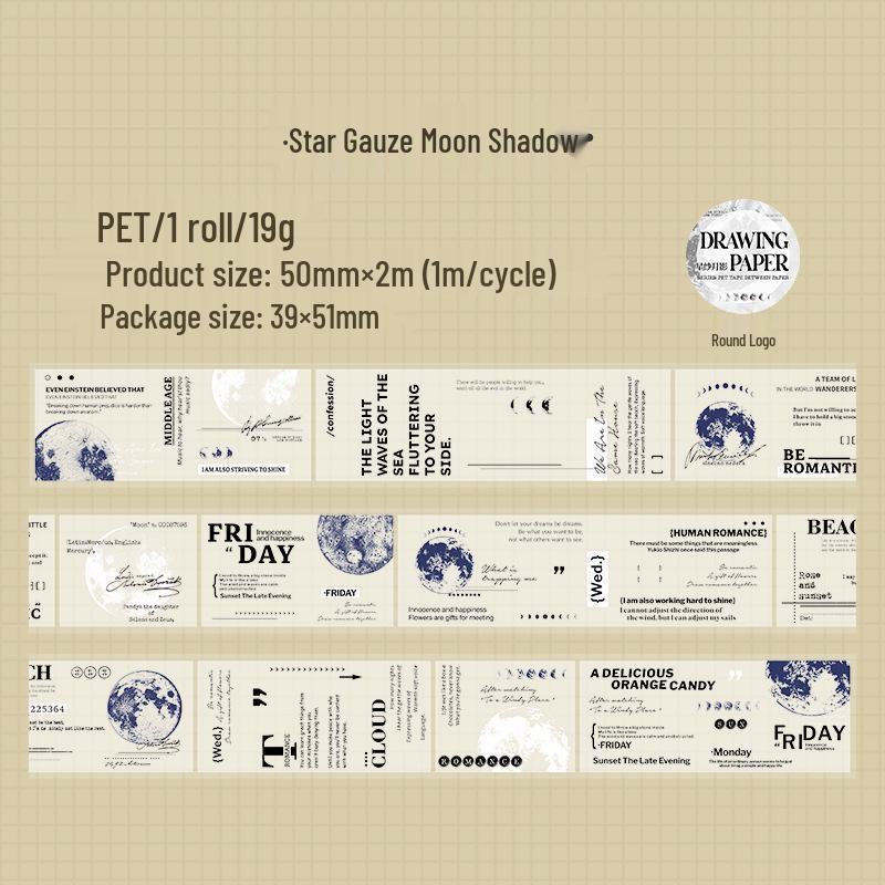 Tomato Sauce Girl Collage PET Tape: Light Painting Series DIY Decoration Stickers