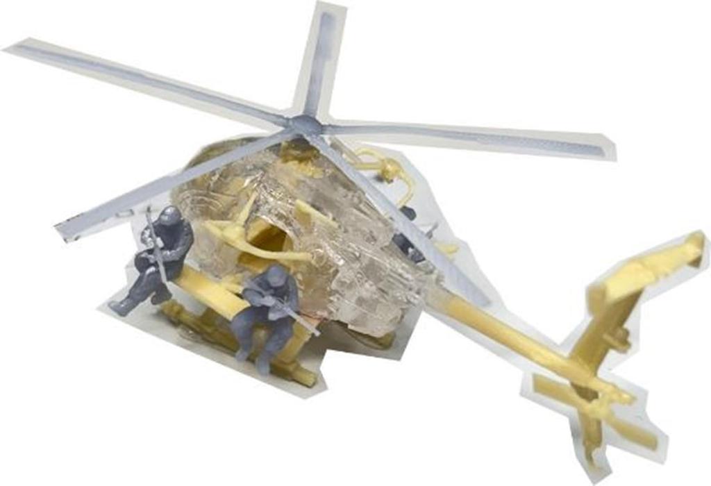MatuoKasten Little Bird Delta Force Member Figure Set Resin Kit 1/144 MH-6 & (with Decal) (helicopter)
