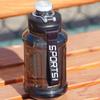 With Carrying Rope Sports Water Cup Straw Fitness Drinking Bottle Fitness Water Bottle  Running